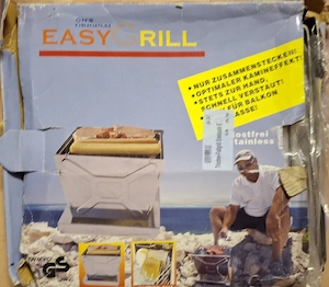 Mini-Holzkohlegrill zum Campen