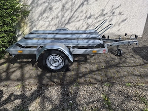 Motorradanhänger für 2 Motorräder