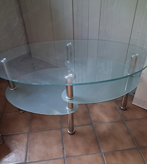 Glastisch, sehr gut erhalten