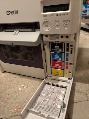 Epson TM-C3500 Farbetiketten Drucker   perfekt für Versand & Produkte