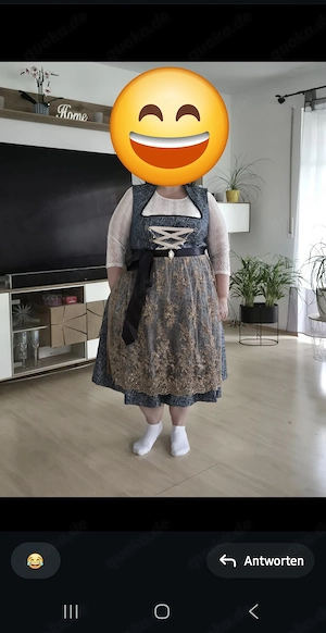 Dirndl lang gr 54 fast wie Neu