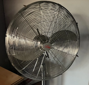 VAM Standventilator chrom