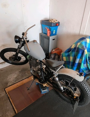 SR 500 Bobber Projekt 