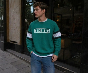 Nike Vintage Sweater Grün Gr.L