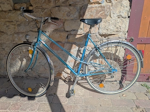 Fahrrad, noch zu gut für den Schrotthändler