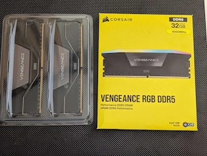 Corsair Vengeance RGB Pro DDR5 32GB RAM Kit, Gaming