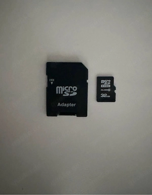 Micro SD Karte 32GB + Adapter   voll funktionsfähig