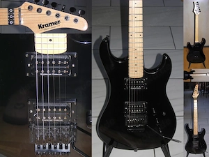 Verkaufe Kramer E-Gitarre Classic Serie mit 2x Seymour Duncan Pickup s