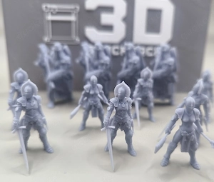 Resin 3D Druck: hochdetailierte Miniaturen, Figuren, Ersatzteile Bild 5
