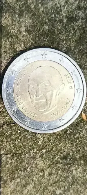 2 euro 2026  j konrad adenauer 