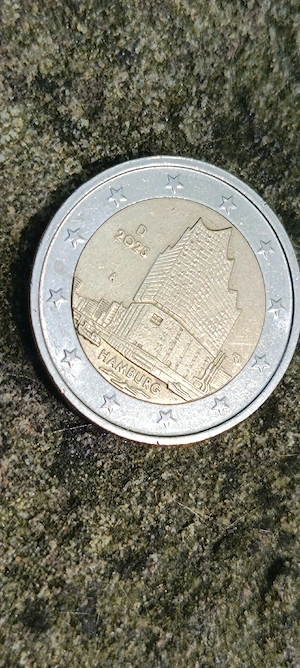 2 euro 2023 A hamburg  deutschland