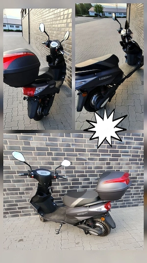 E Motorroller Futur zu verschenken 49ccm