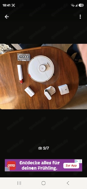 Roborock S7 Saug- und Wischroboter in gutem Zustand.