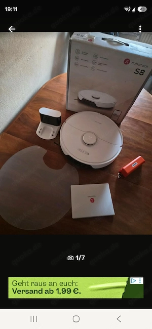 Roborock S8 Saug- & Wischroboter | Top Zustand | Zubehör + Ersatzteile Bild 4