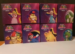McDonald's Super Mario Galaxy Figuren, alle Figuren, Happy Meal