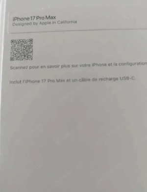 Iphone 17 Pro max 512GB