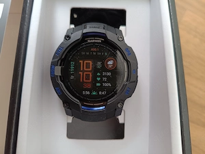 Fabrikneue Garmin Instinct 3 AMOLED 50 mm Bold Blue Limited Edition