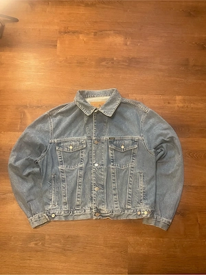 Diesel Jeansjacke Vintage Stars Series Basic Line Denim Jacket Blau L Boxy