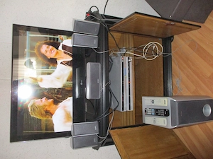 32 zoll Lg Led tv + Sony 5.1 Anlage mit Aufnahme