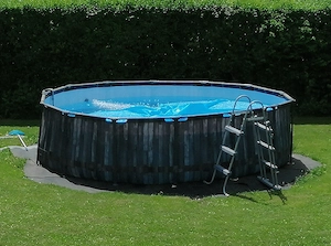 Bestway Steel Pro Max 14 x 42Zoll, 4,27 x 1,07 m, Pool Set, Mehrfarbig 56088 Blau 