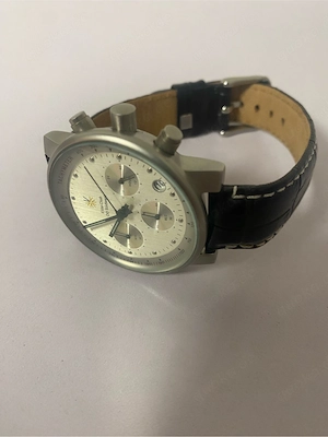 Armbanduhr, stilvoll, mit Volksfürsorge-Versicherunngs-Logo