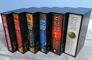 SIGNED A Game of Thrones UK Set, True 1st Editions & Prints, George R R Martin