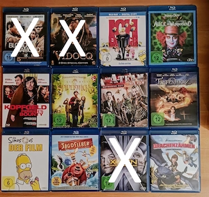 Blu-Ray -deutsch -- - TOP Titel ---gebraucht-