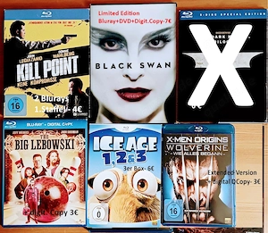 Blu-Ray-Sondereditionen + Serien- deutsch
