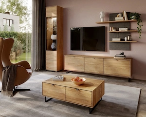 Sideboard hoch Rosa Eiche teilmassiv geölt 3702 Bild 8