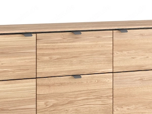 Sideboard hoch Rosa Eiche teilmassiv geölt 3702 Bild 3