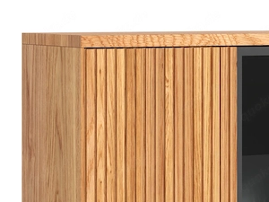 Sideboard 2 Martha Eiche teilmassiv EF-3311 Bild 2