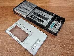 Vintage Diktiergerät Grundig Stenorette 2080 mit Cassette Bild 6