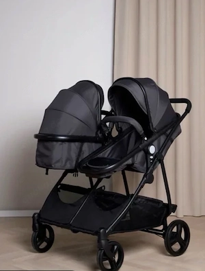 Geschwisterkinderwagen ----NEU UNBENUZT  