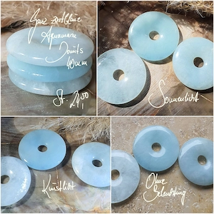 Aquamarin Donut 40 mm