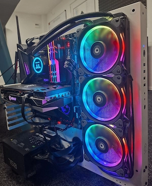 High-End MSI Z390 Godlike Gaming PC - RX 6650 XT, i7-8700k, 32GB ram