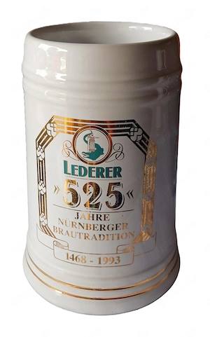 Jubiläumskrug -Lederer 525 Jahre Nürnberger Brautradition