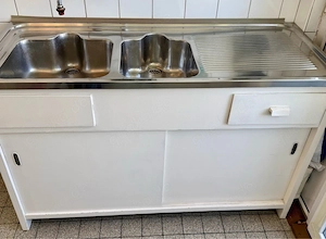 Edelstahlspüle zum Verschenken