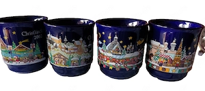 4 Christkindlesmarkttassen-1998-1999-2001-2002-