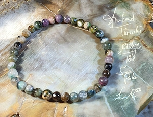 Turmalin Armband 5 mm Perlen