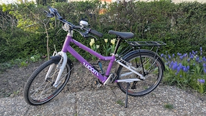 Kinderfahrrad,  Woom 4,  20 Zoll, lila