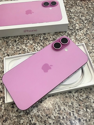 Apple iPhone 16 Rosa 128GB & neue Zubehör 