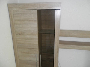 Wohnwand Holzdecor 5 teilig ges. B 310 cm Bild 2