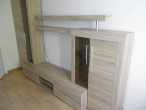 Wohnwand Holzdecor 5 teilig ges. B 310 cm