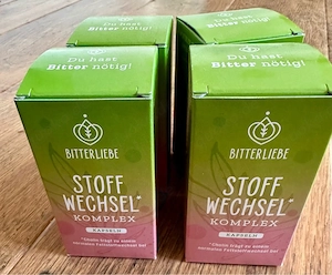 NEU OVP 4x90 Kapseln Bitterliebe Stoffwechselkomplex