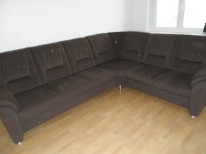 Polster-Ecksofa Stellmaß 300 x 240 cm, Sitzh.45 cm