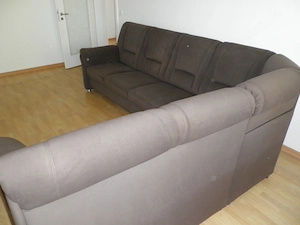 Polster-Ecksofa Stellmaß 300 x 240 cm, Sitzh.45 cm Bild 2