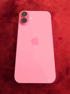 Apple iPhone 16 pink 128GB mit Zubehör und Akku : 100% 