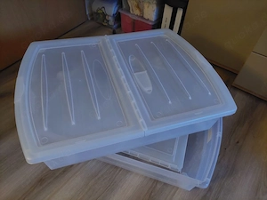 2 Stück Aufbewahrungsbox - Unterbettkommode
