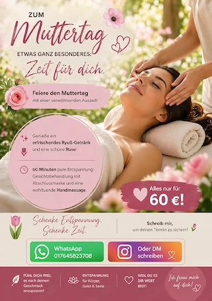 Muttertag Angebot Mai