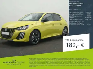 Peugeot 208 Allure Benzin 100